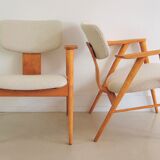 Set of 2 Pastoe FT14 armchairs