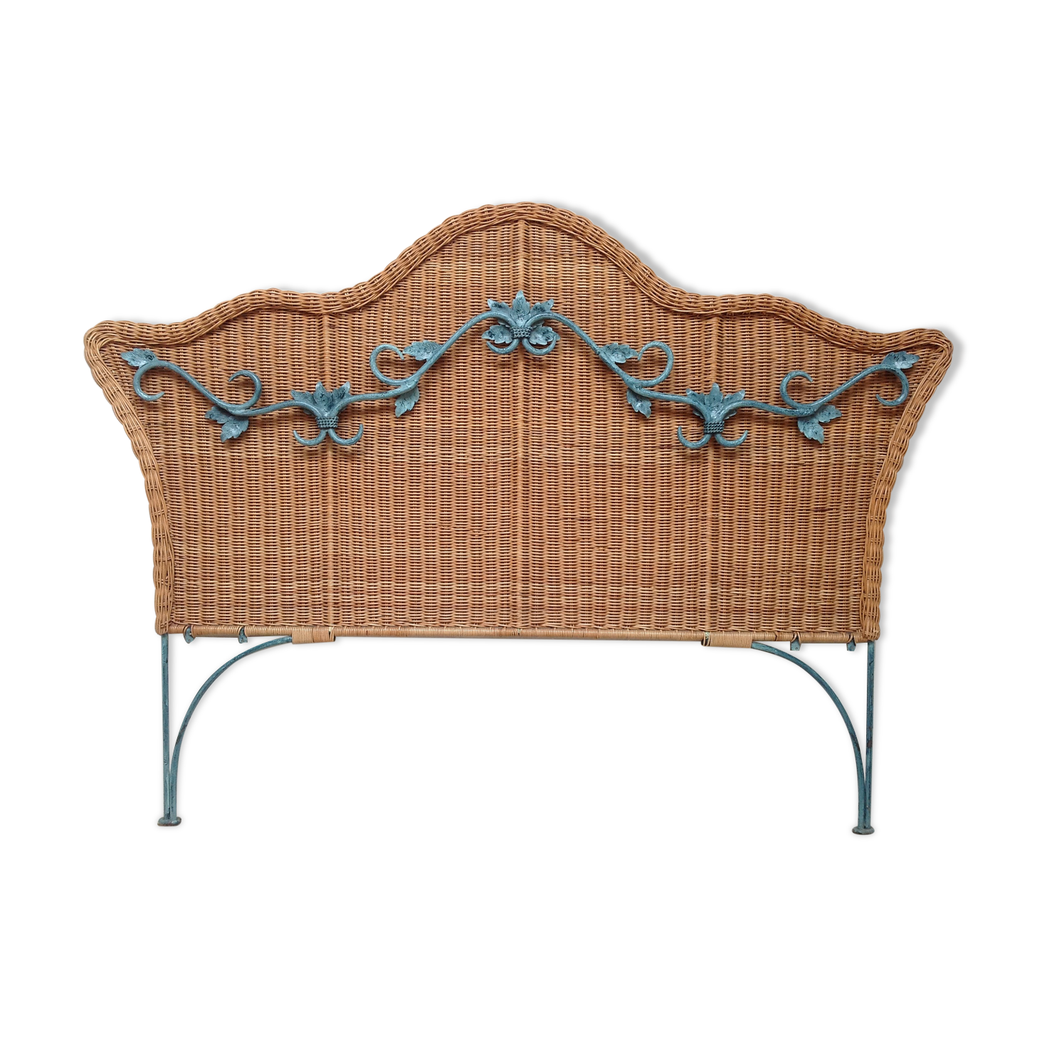 Rattan headboard