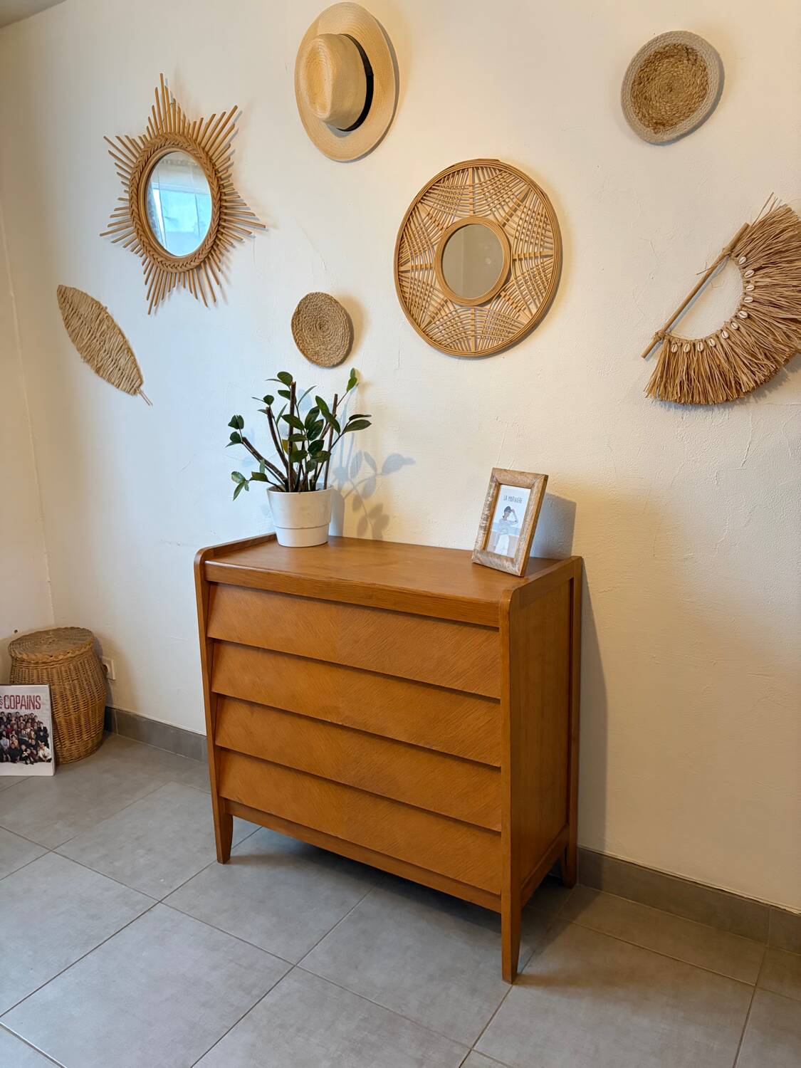 Très belle commode vintage scandinave
