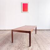 Grande table basse en teck danoise, design années 60