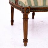 A pair of armchairs, Sweden, circa 1870.
