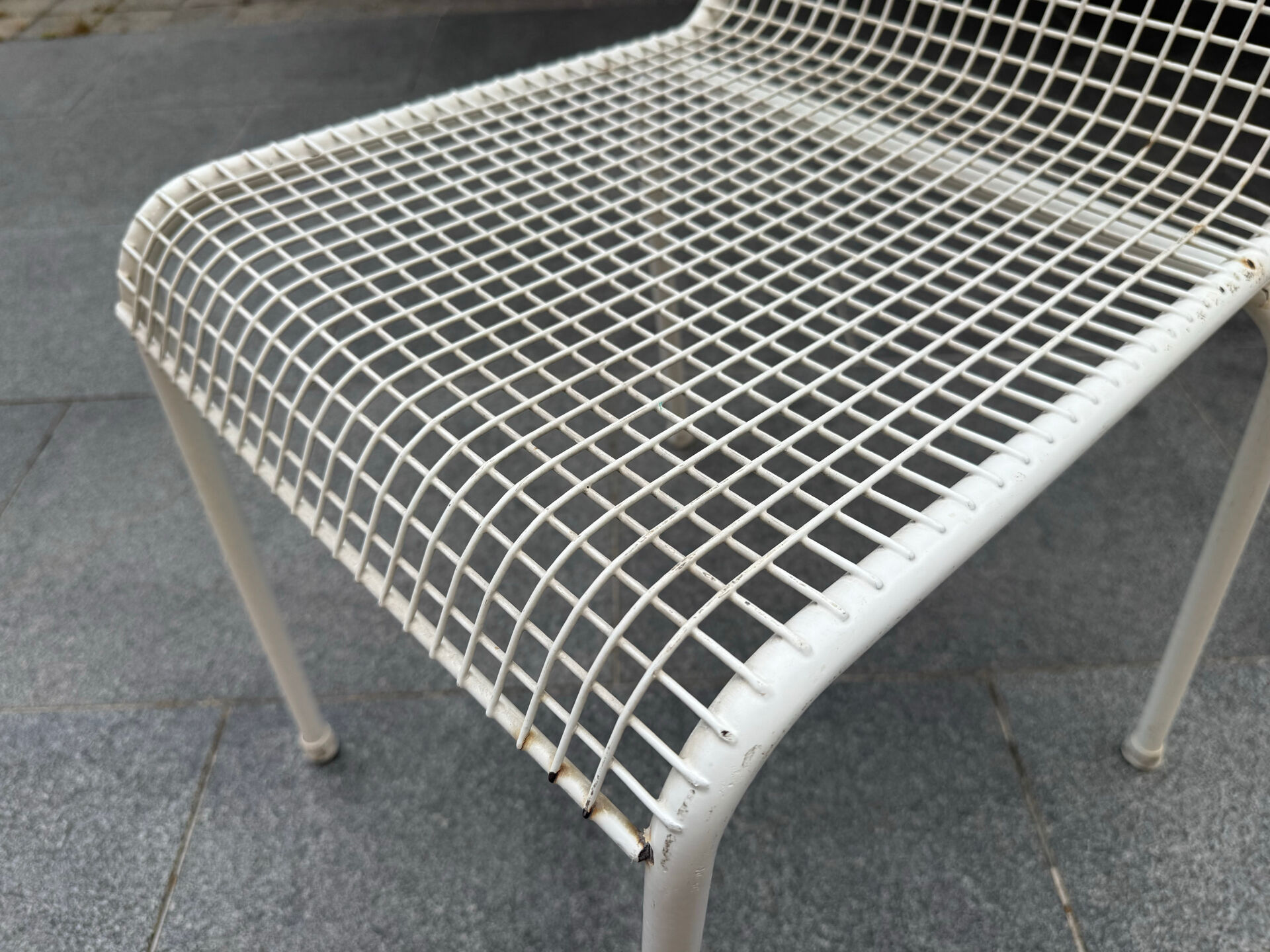 Set of 4 outdoor dining chairs from the 1970s.