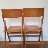 Lot de 2 chaises pliantes  Baumann