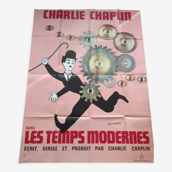 Modern Times - Charlie Chaplin - movie poster
