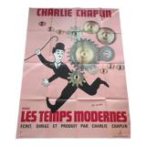 Modern Times - Charlie Chaplin - movie poster