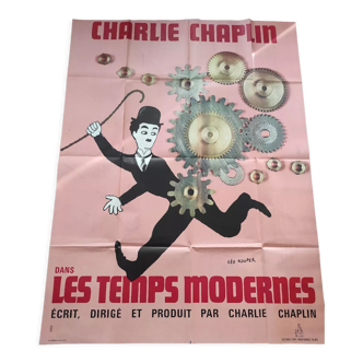 Modern Times - Charlie Chaplin - movie poster