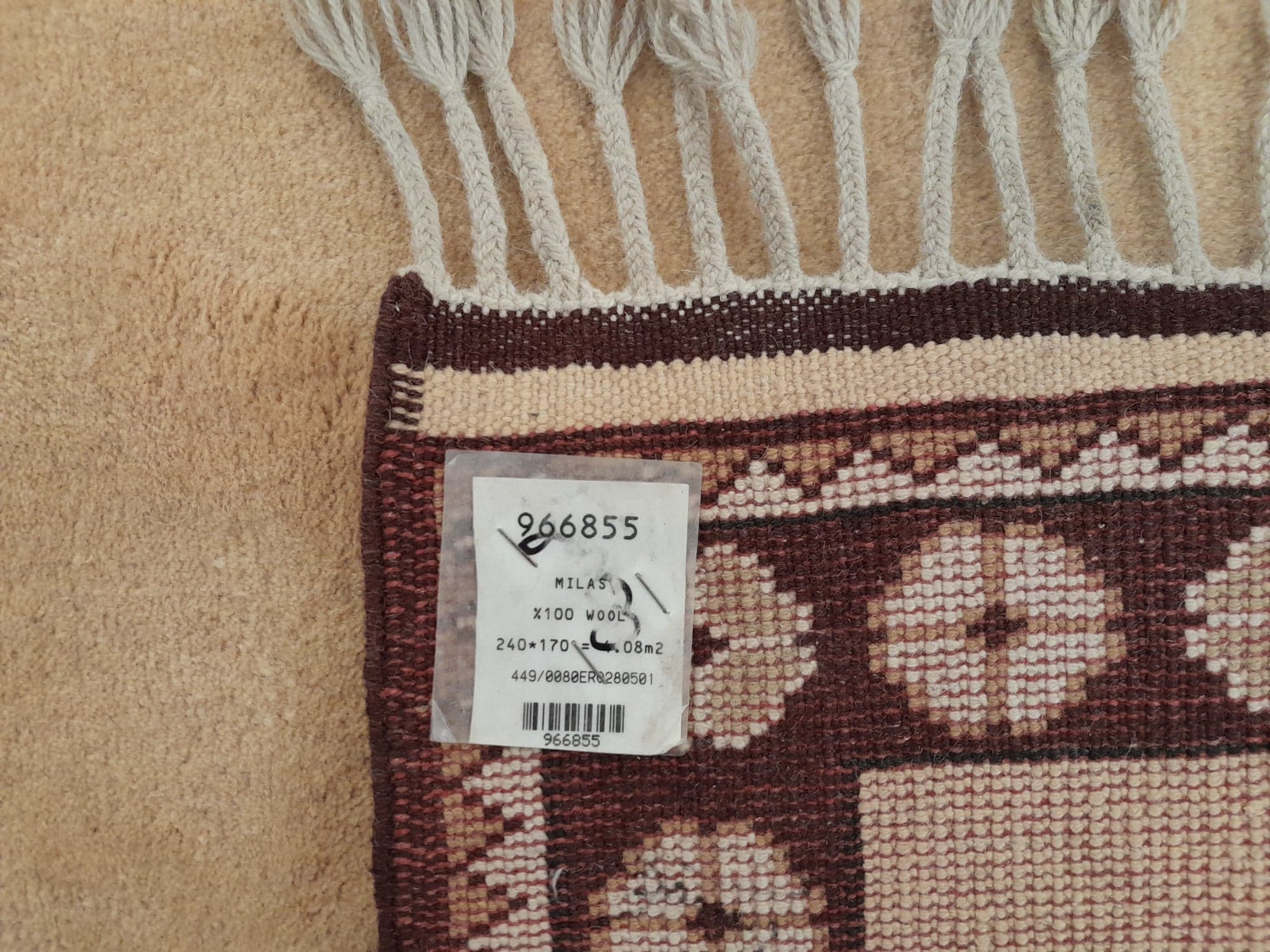 Handmade Milas carpet 240x170cm