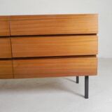 Mid-century chest of drawers with 6 drawers in the Musterring style, 1960s.