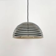 Chromed 1970s Pendant Lamp by Kazuo Motozawa for Staff