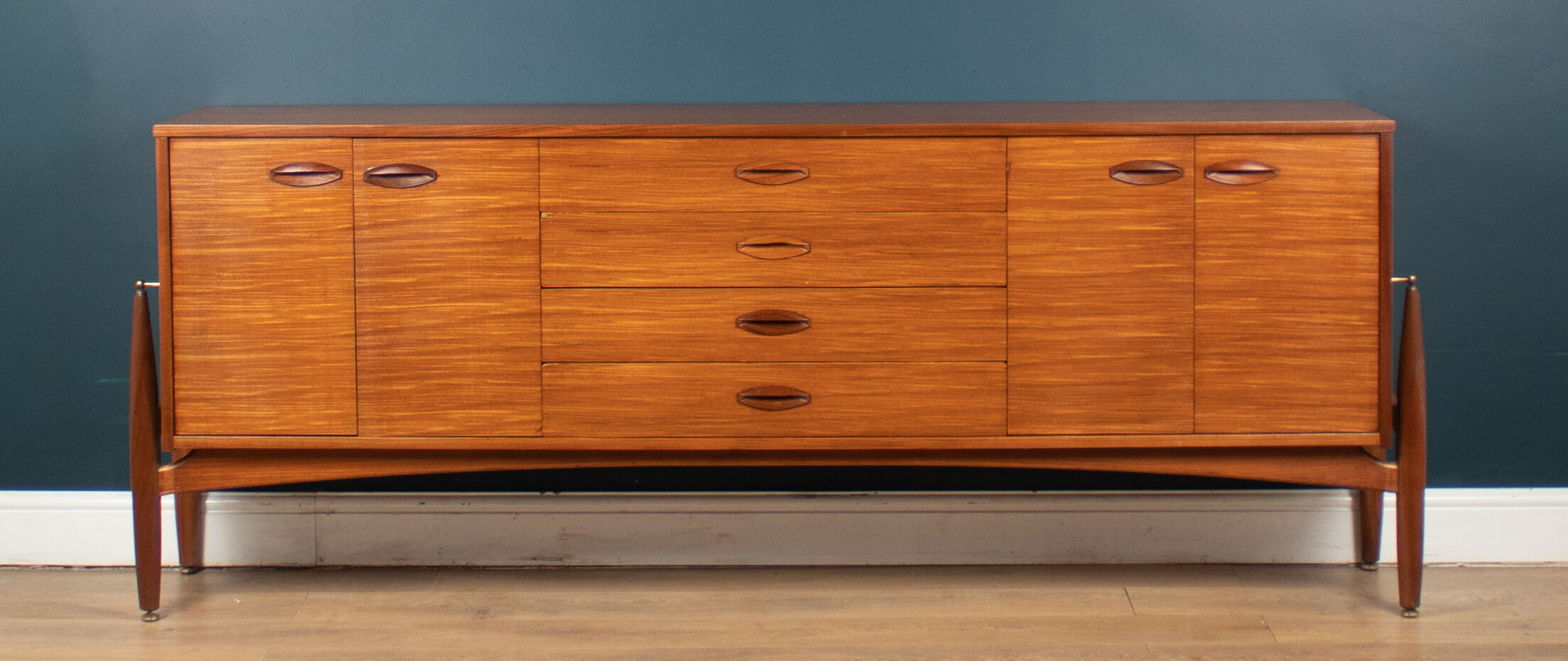 Restored 1960s Retro Teak Elliots Of Newbury EON Mid Century Retro Sideboard