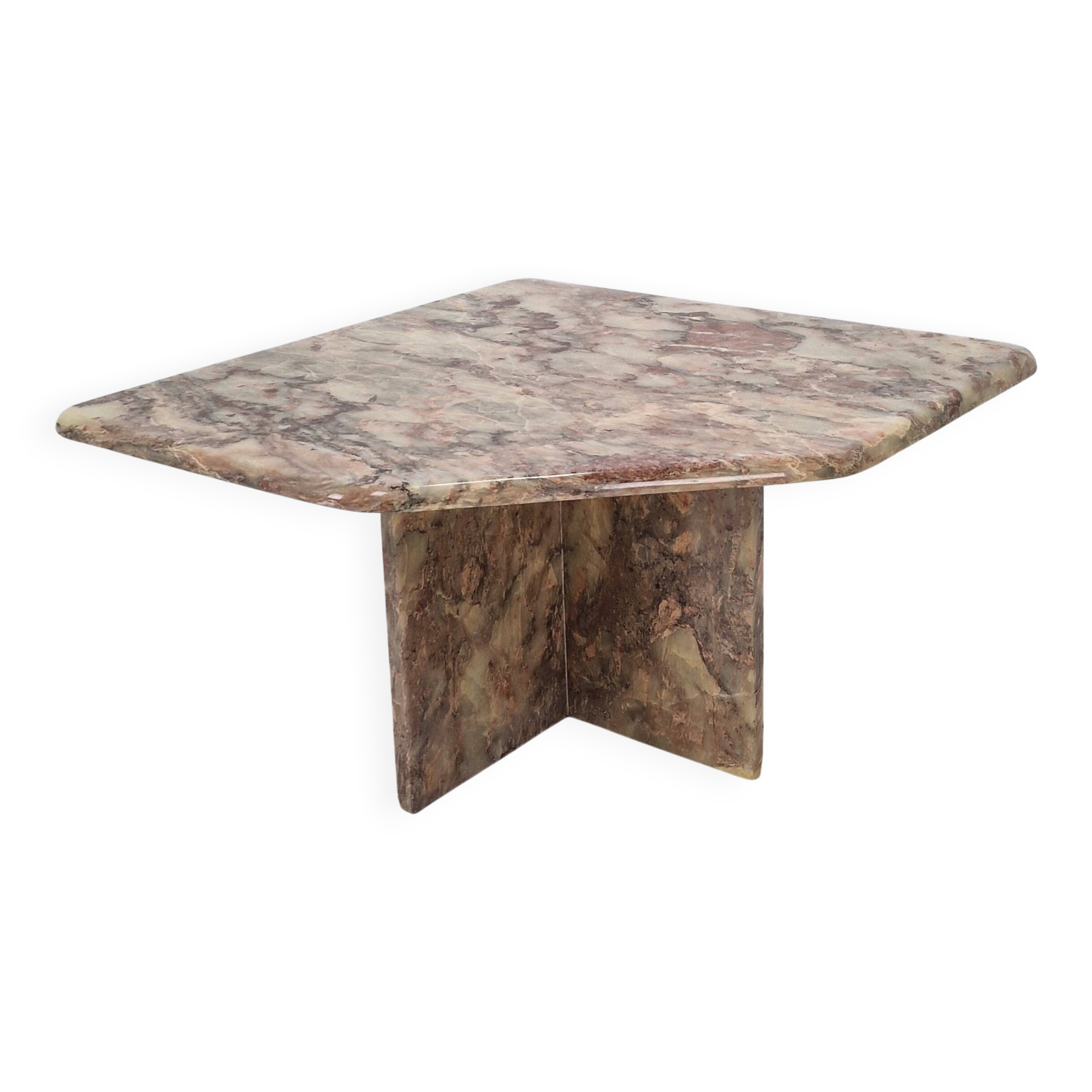 Italian Marble Coffee or Side Table, 1970s