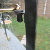 Vintage rolling table vinyl binder