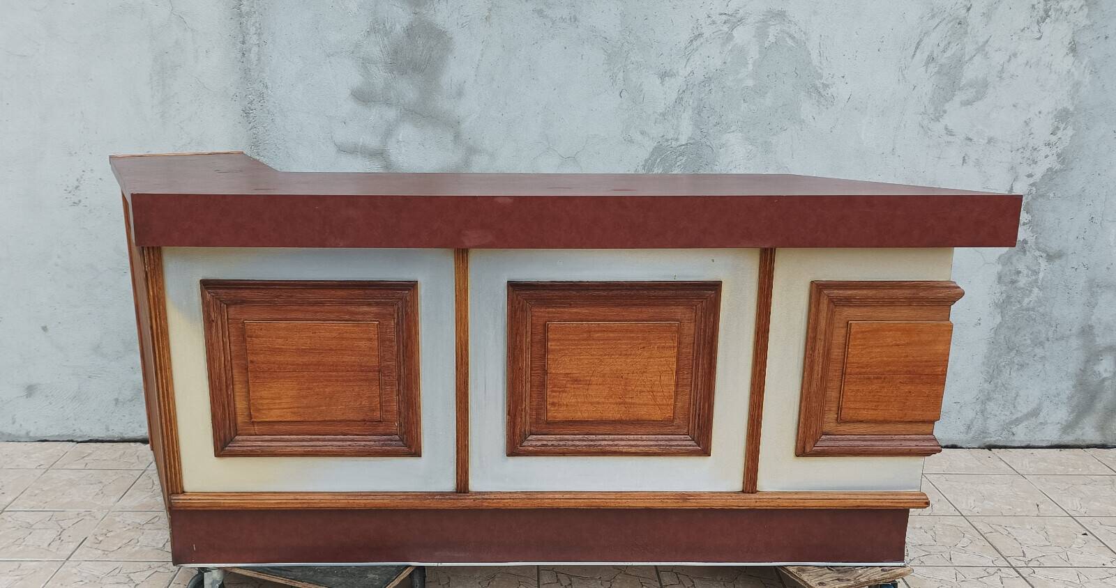 Vintage trade counter bar furniture