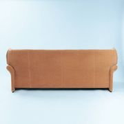 Cassina Portovenere Vico Magistretti wingback peach salmon  sofa Maralunga
