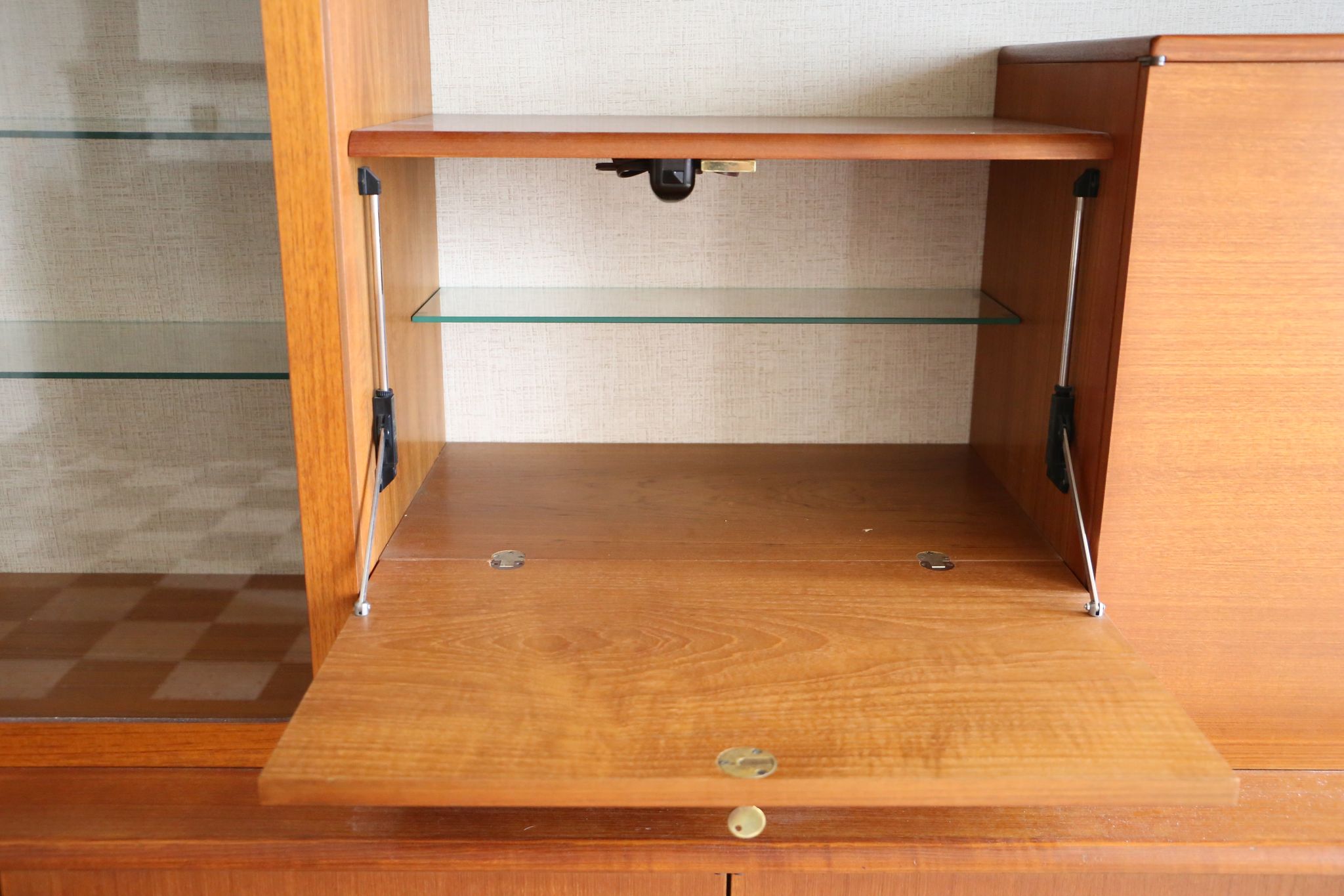 Buffet Living in teak, made in France, 60