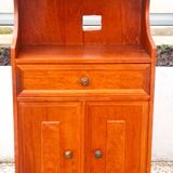 Table de chevet en merisier, style Louis-Philippe