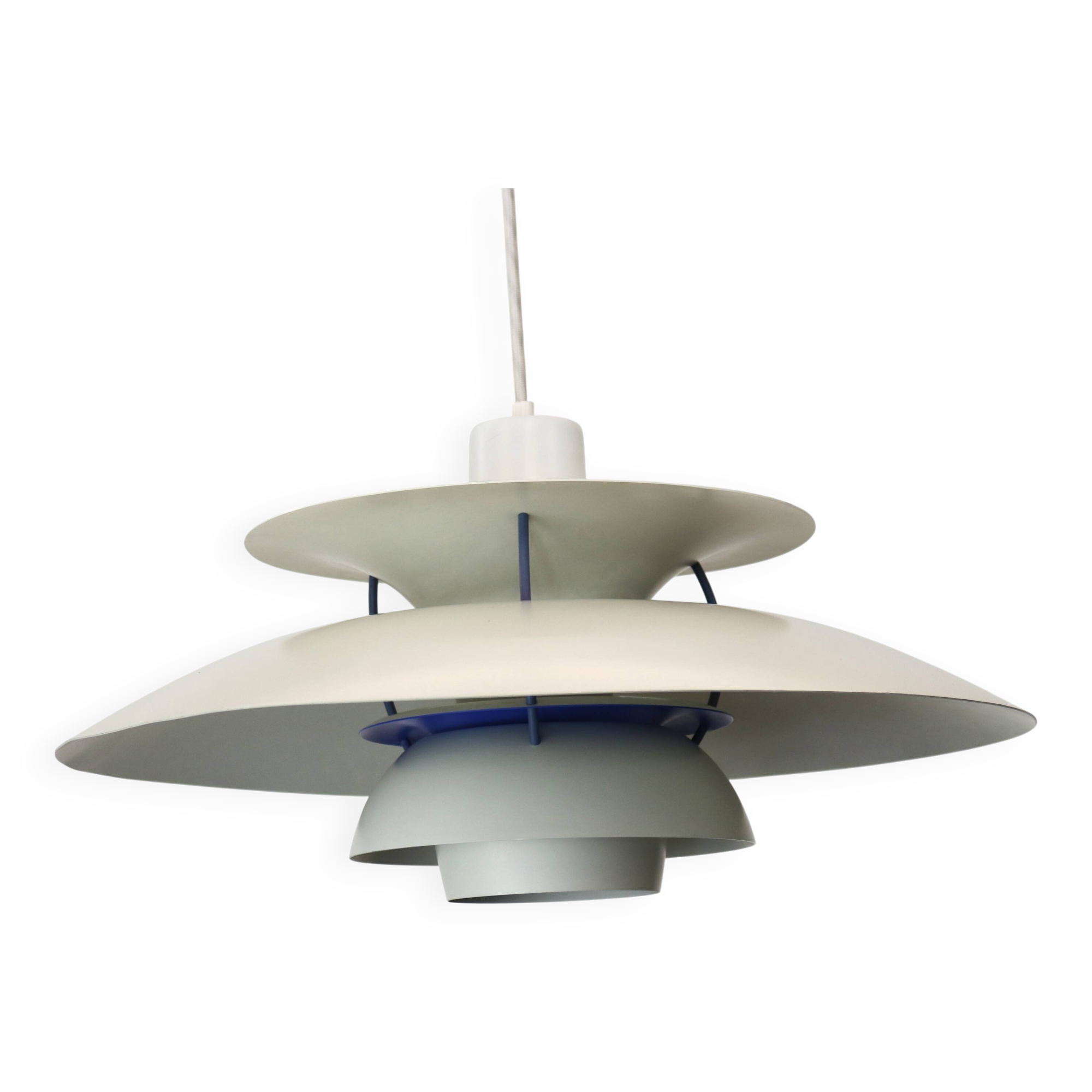 The Real Danish - PH5 Pendant Lamp - Original White Color - Louis Poulsen