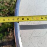 Vintage cast iron pedestal bistro table