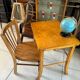 Ensemble bureau et chaise enfant Baumann vintage