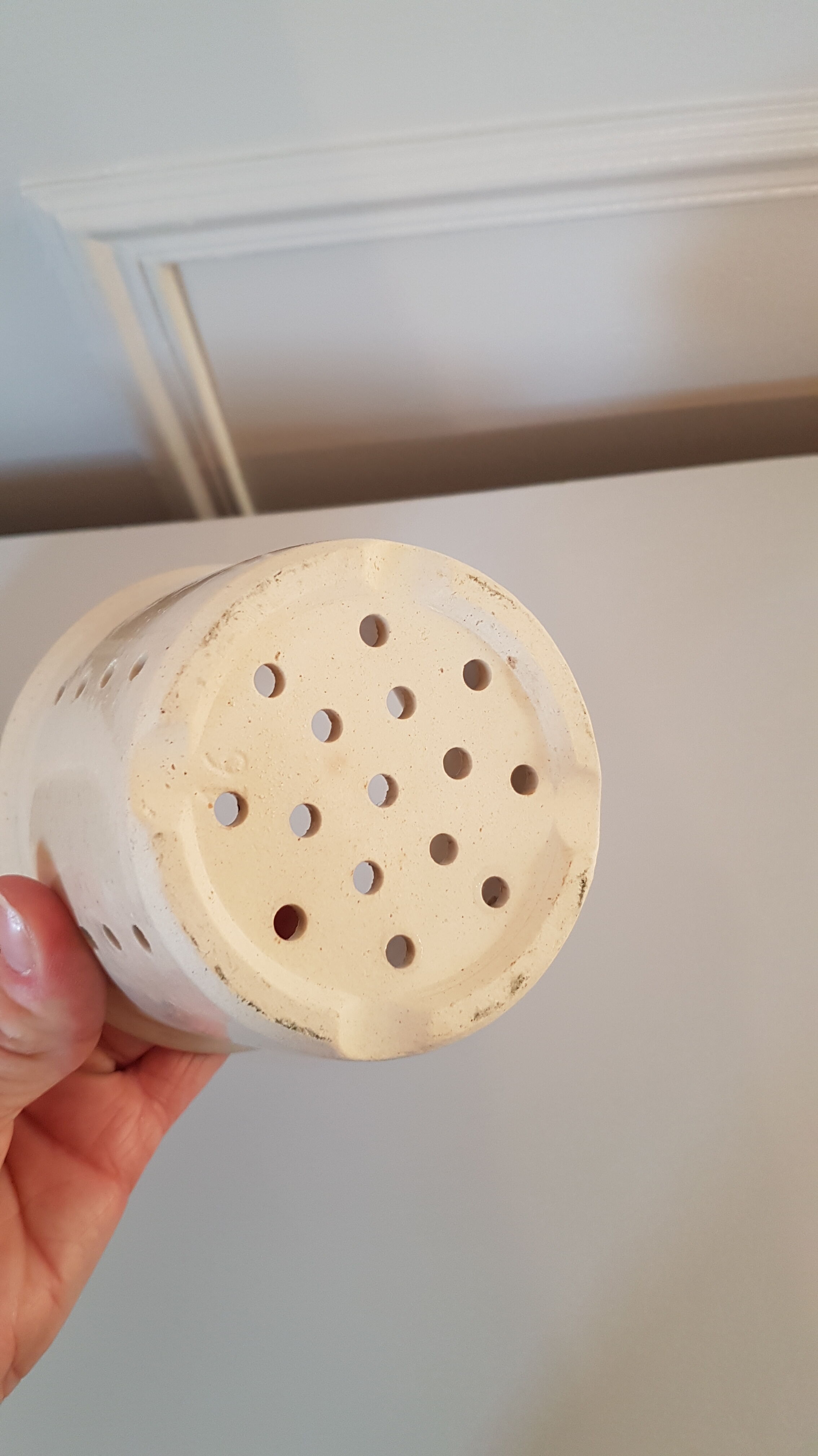 Set of two old beam molds