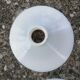 White opaline lampshade from the 1940s