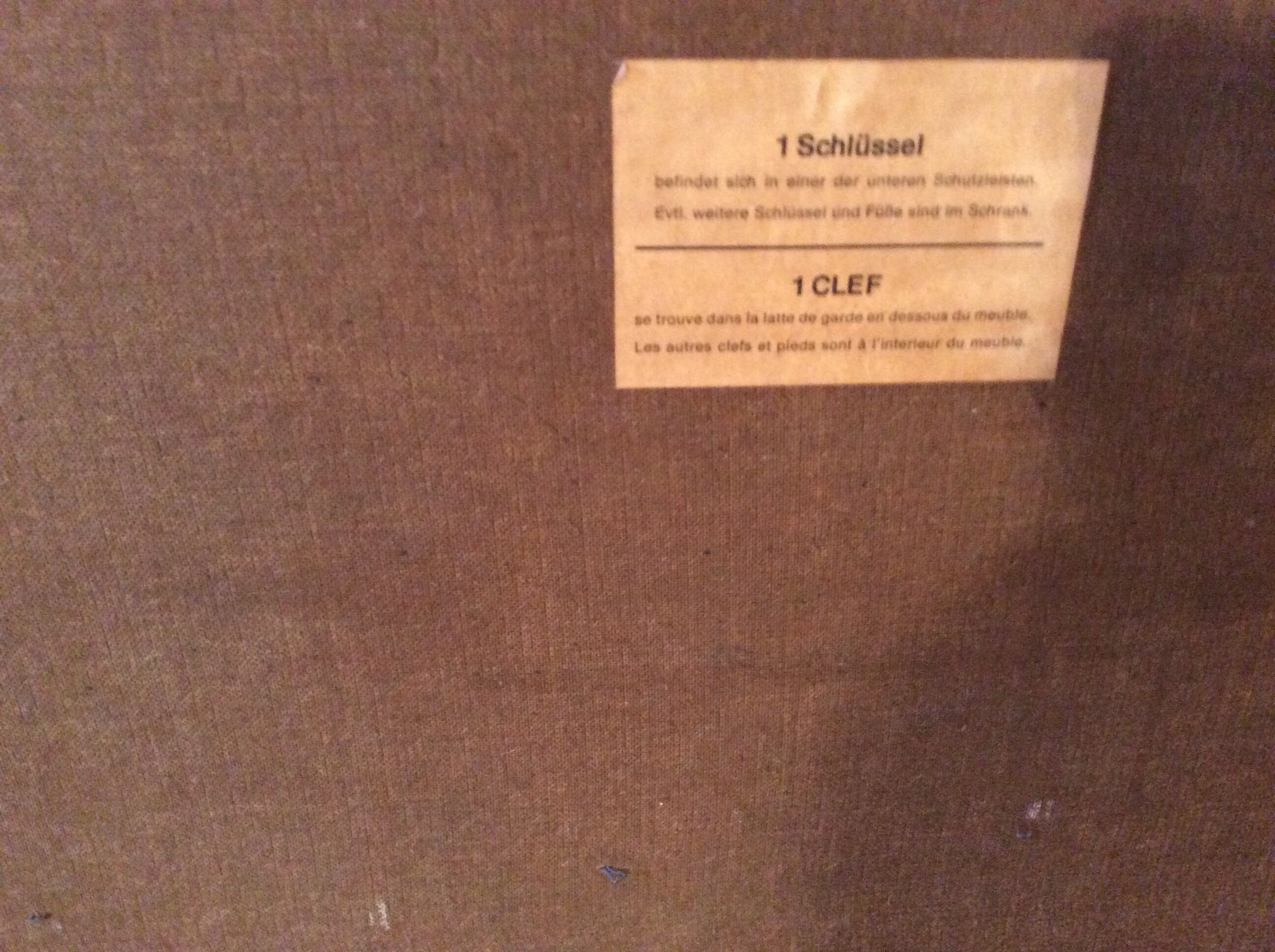 Vintage writing desk 50's