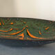 Vintage leaf cup 70' enamelled metal