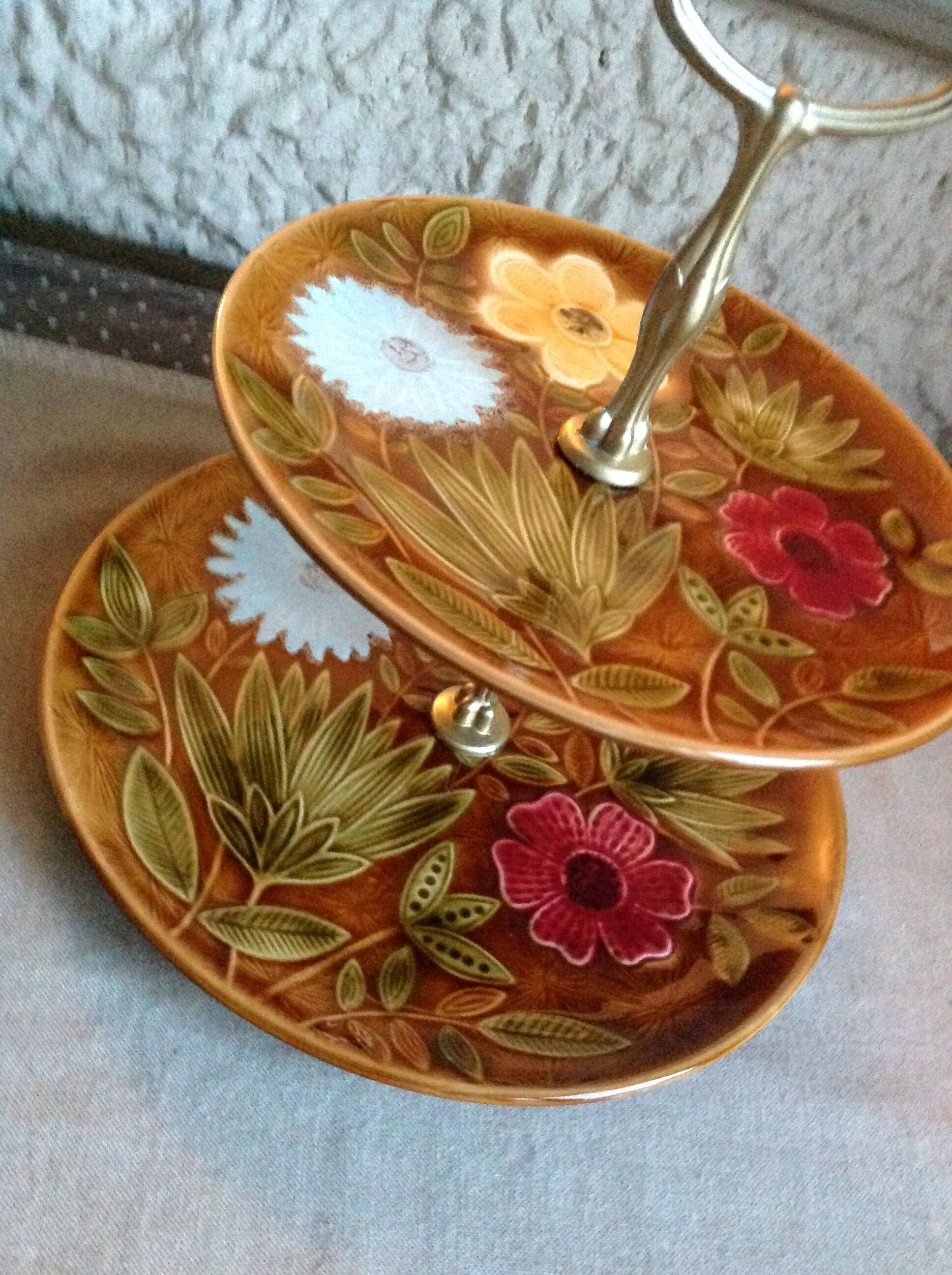 Table servant in sarreguemines vintage 50/60