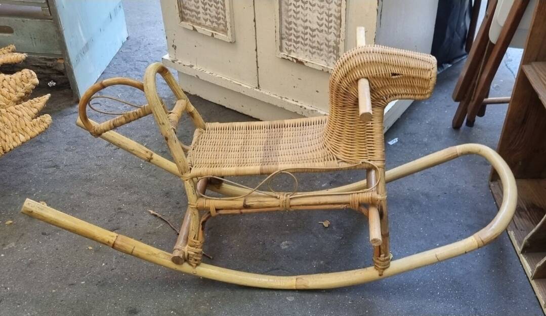 60s rocking horse