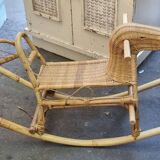 Cheval à bascule années 60