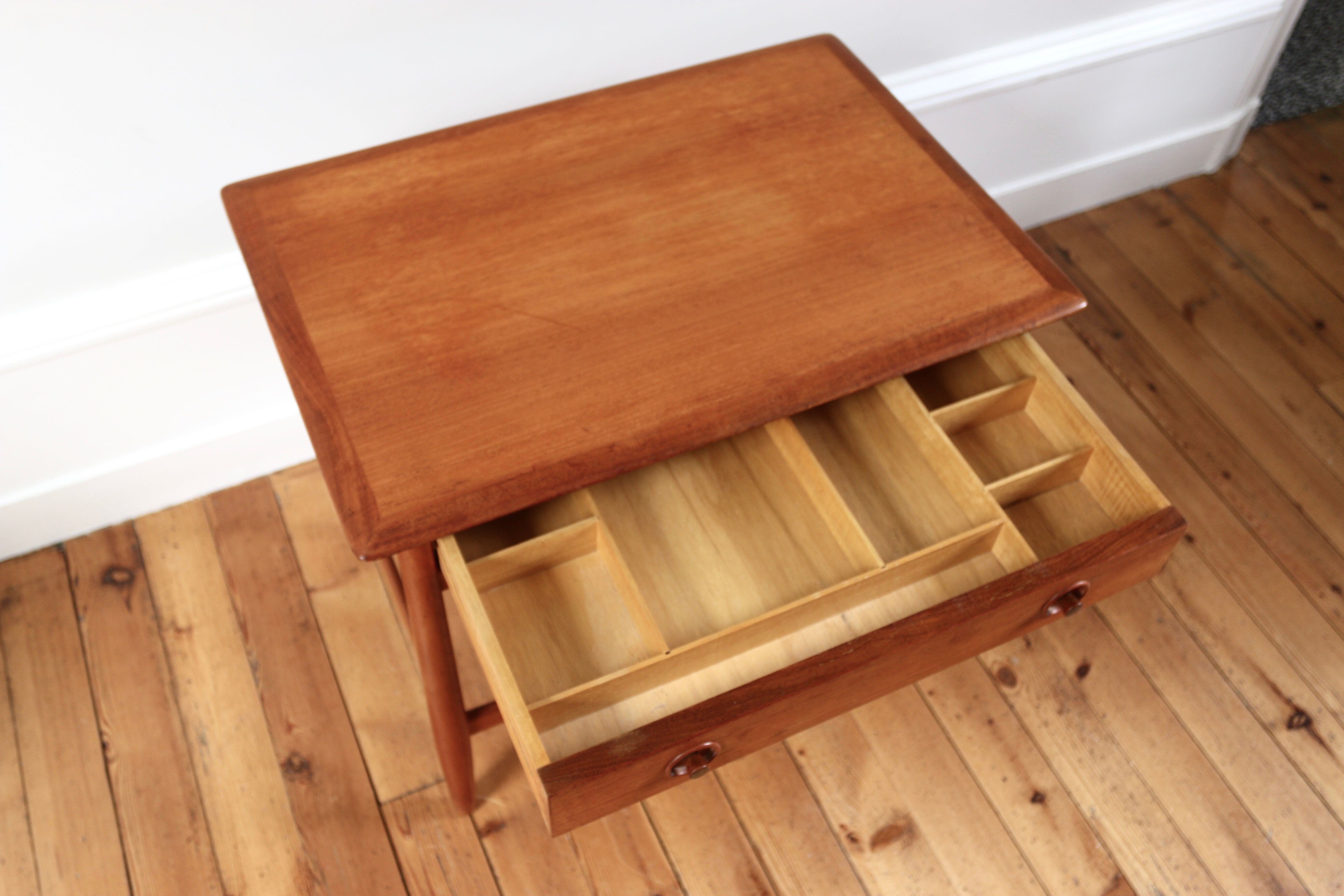 Scandinavian side table 1960