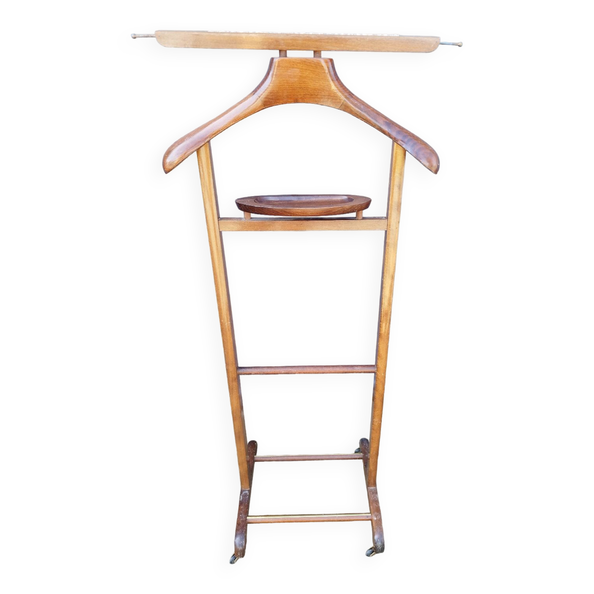 Wooden valet coat rack mannequin