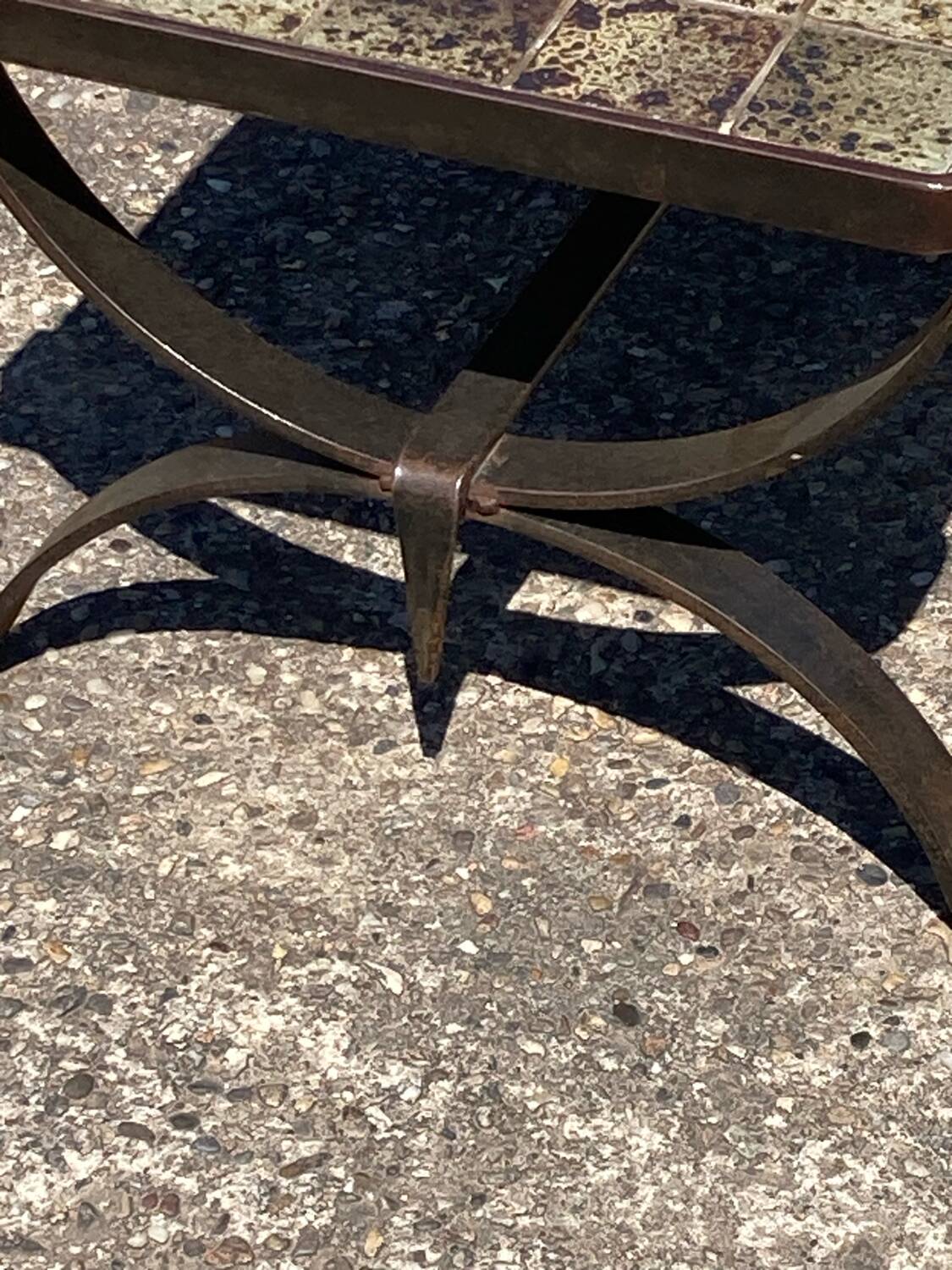 Ceramic coffee table