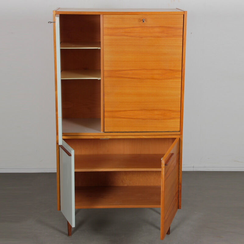 Vintage wooden storage by UP Zavody, 1960