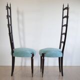 Pair of chairs by Paolo Buffa