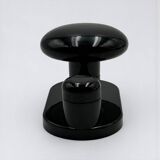 Set de 3 patères murales noires design C Bartoli Italie années 70