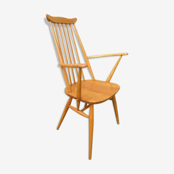 Fauteuil Ercol avec accoudoirs des années 60