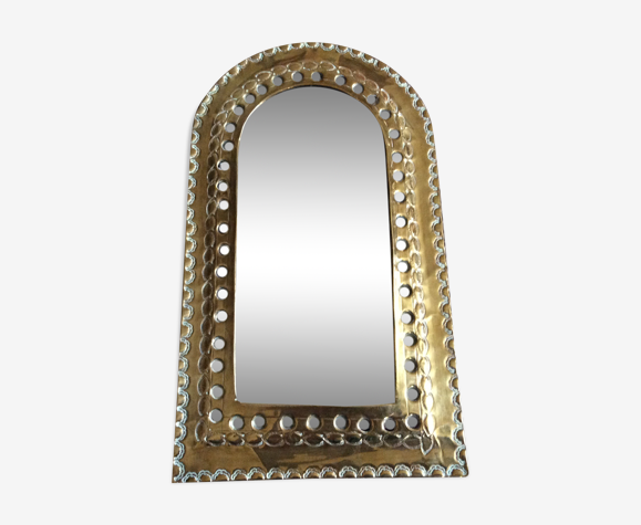 Miroir en laiton