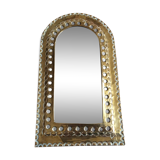 Brass mirror