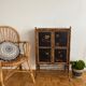Original Victorian furniture in lacquered bamboo from the 19th century, chinoiserie