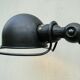 Double Industrial Graphite Floor Lamp 8-arm Jieldé by Jean Louis Domecq France 1960