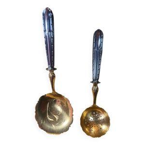 service dessert en argent