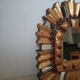 Miroir en pare-close - 15x14cm