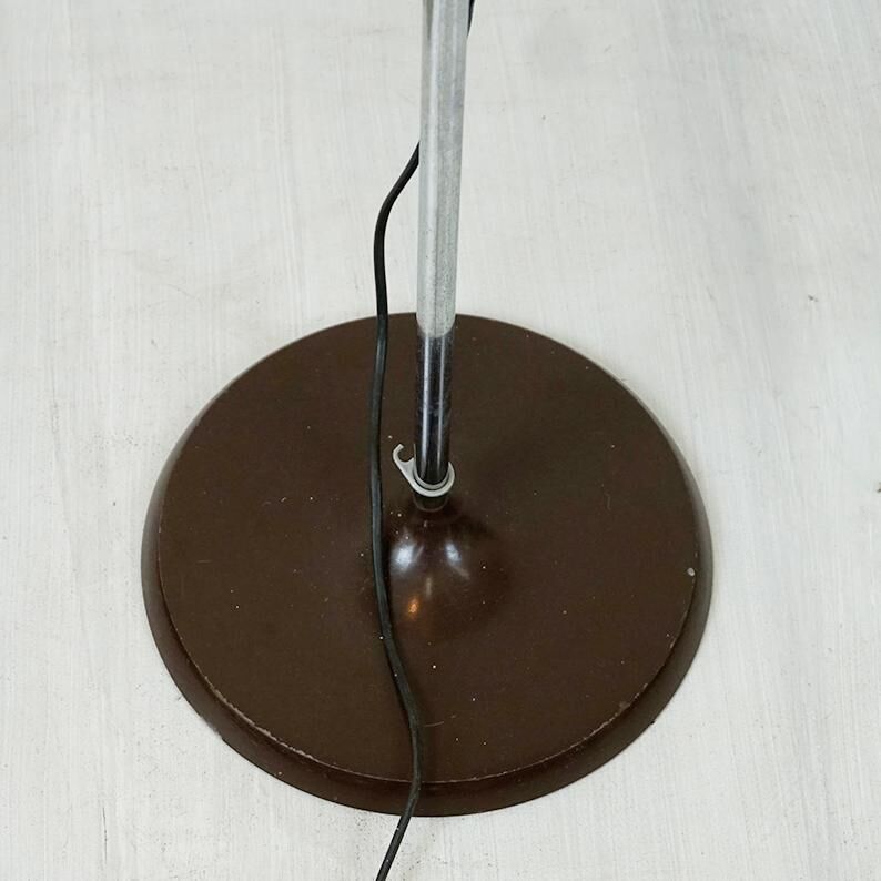 Brown Space Age Spot Floor Lamp by Swiss Lamps International