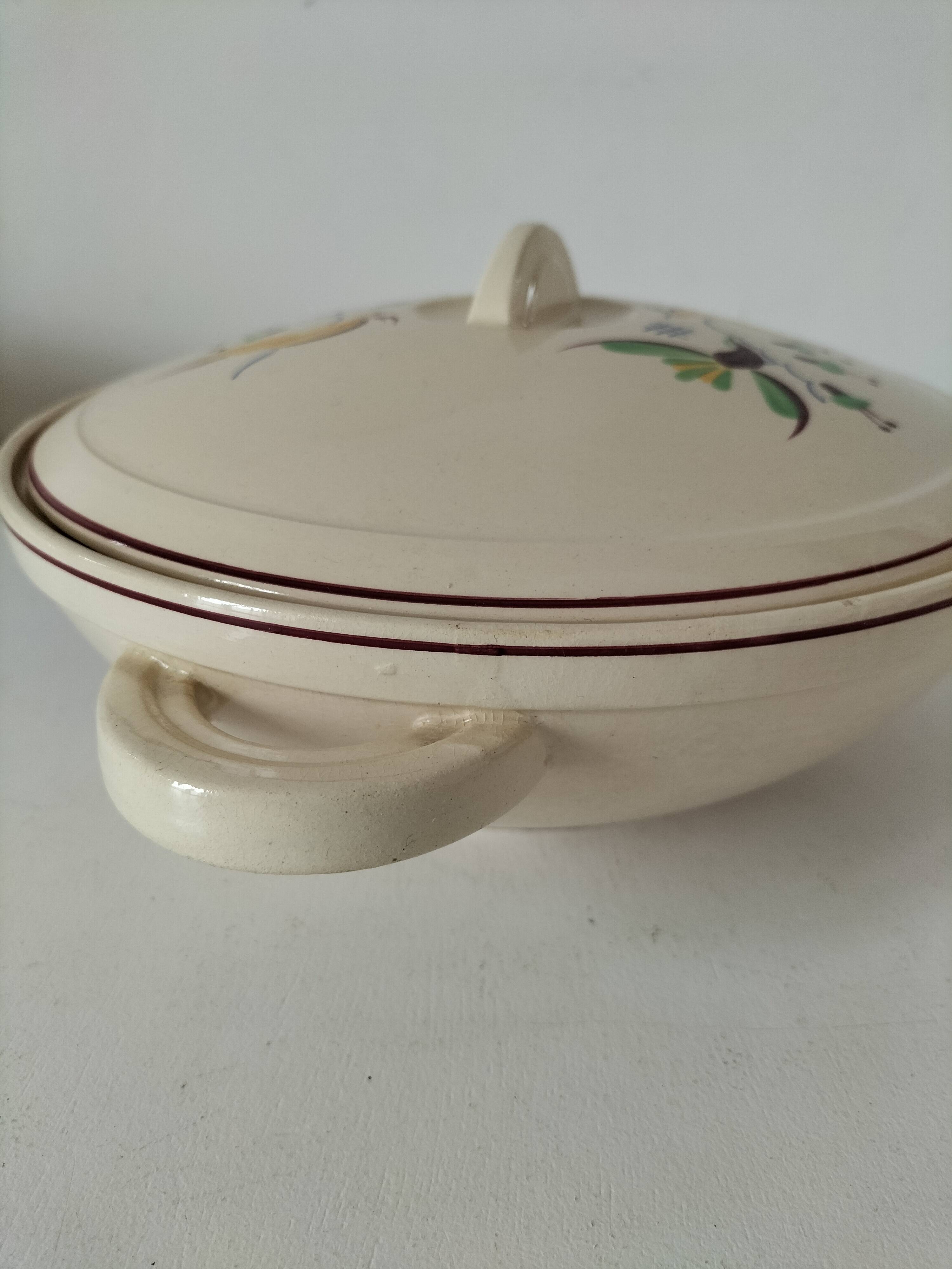 Salins soup tureen, 1940s-50s