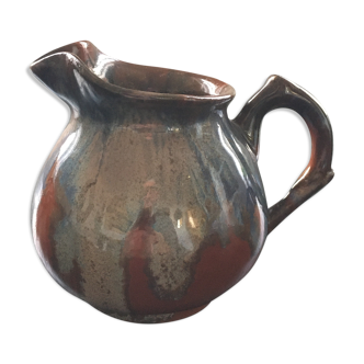 Flamed red-brown pitcher