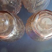 Art Deco vase in pink glass / 4