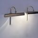 Pair of vintage adjustable wall lights, brass, France 1970