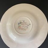 6 Myott Meaking English earthenware soup plates, Spring Fields decor