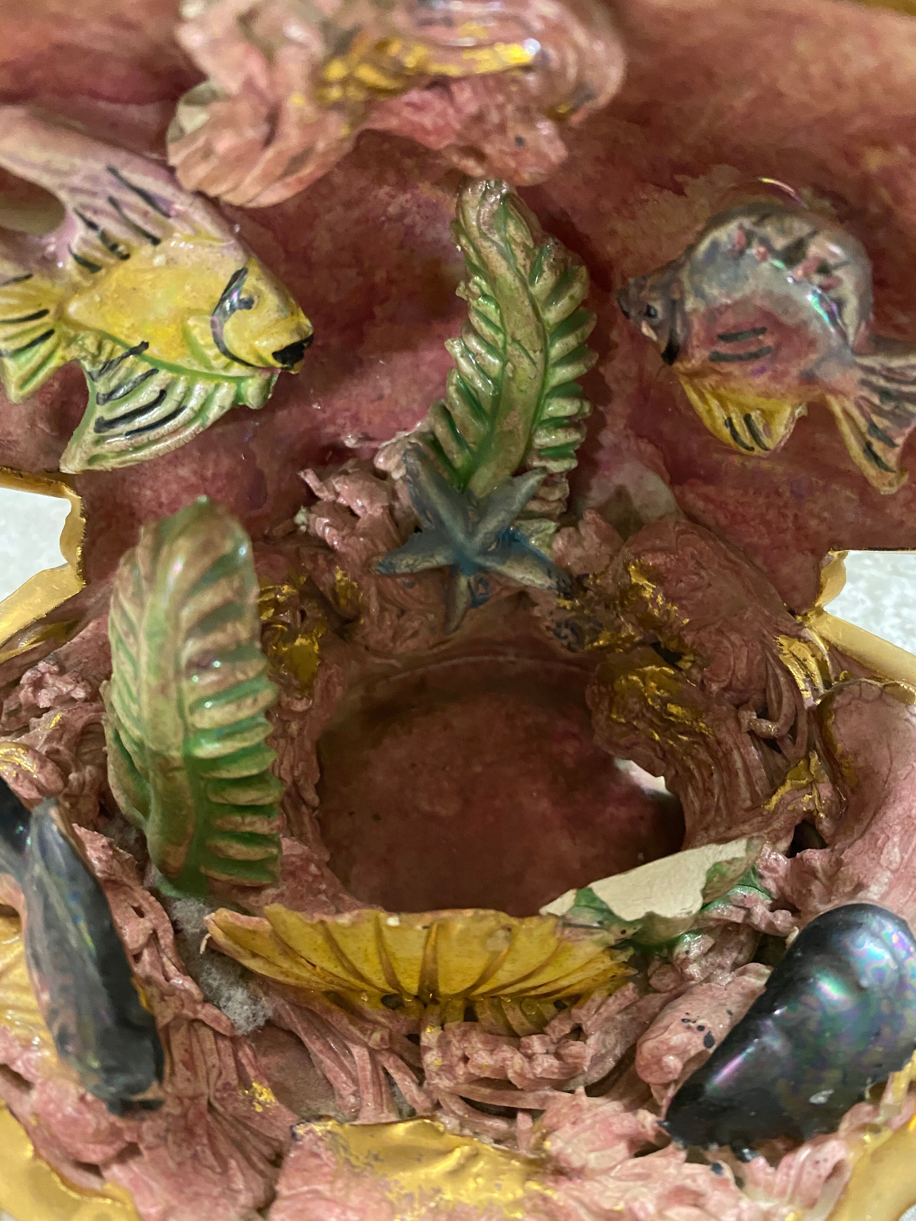 Vallauris ceramic lamp set